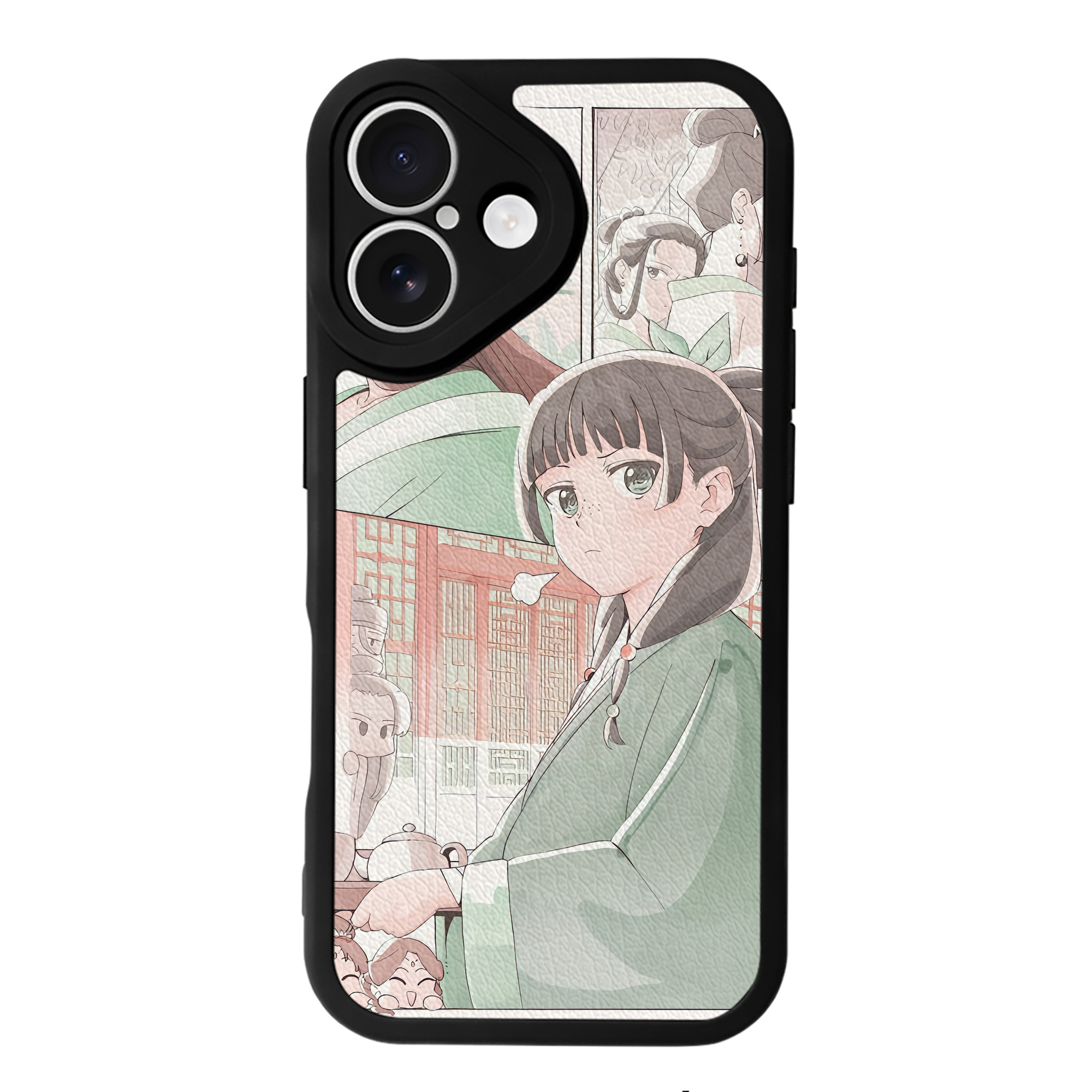 薬屋のひとりごと The Apothecary Diaries 【iPhone 16シリーズ対応】シリコンスマホケース（レザー調） 材質：シリコン